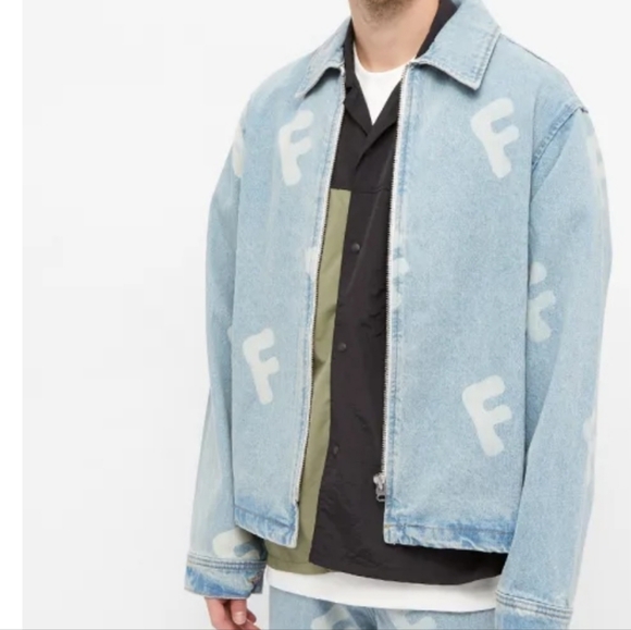 FISN LOGO DENIM JACKETDENIM - Picture 3 of 8